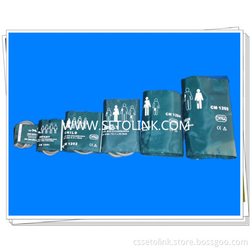 Reusable NIBP Blood Pressure Cuff Nylon Material